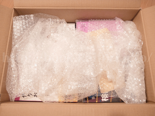 中はぷちぷちでいっぱいです