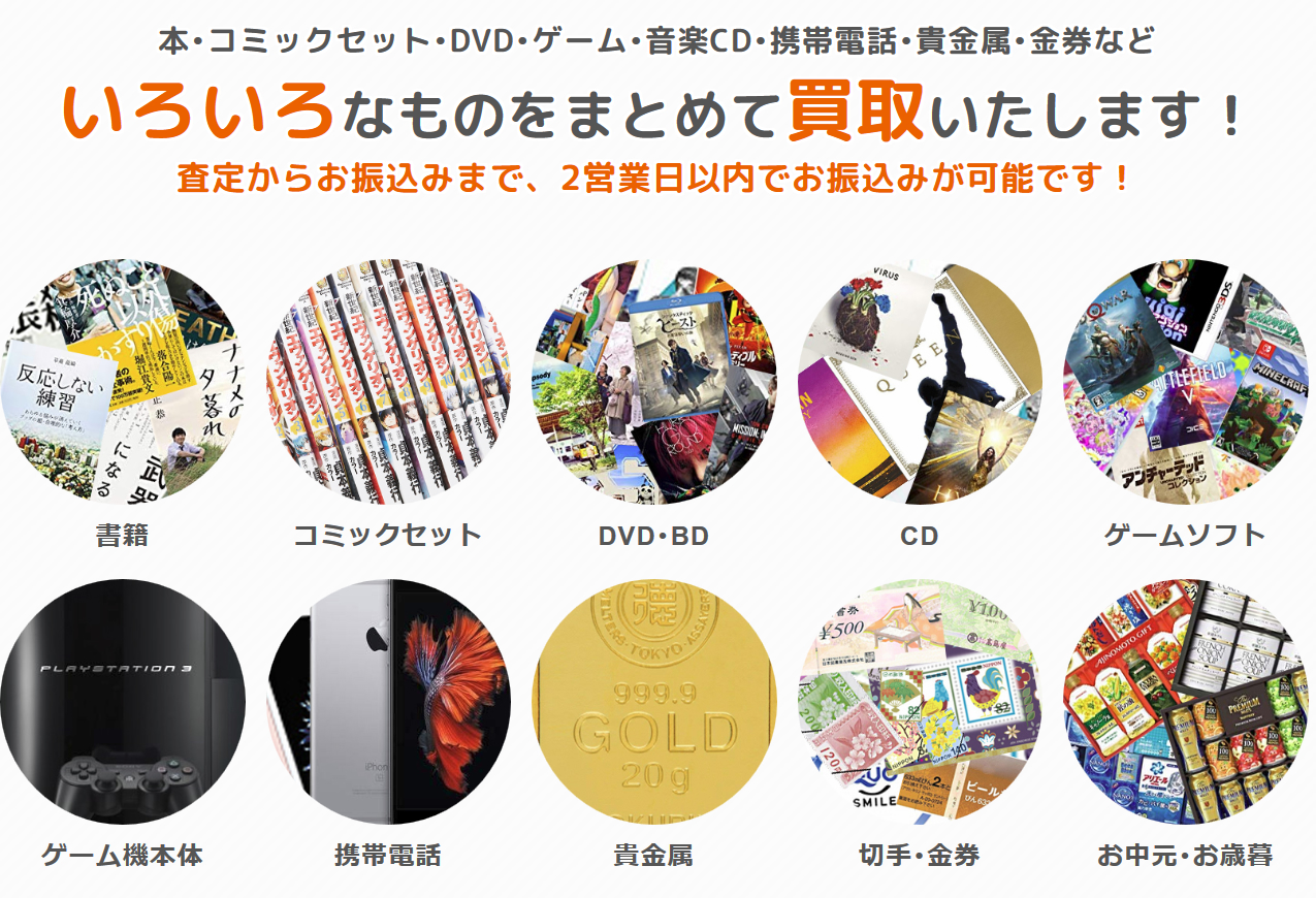 ブックサプライの取扱い商品の画像