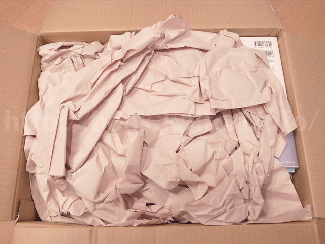 リコマース-返送ダンボール開封